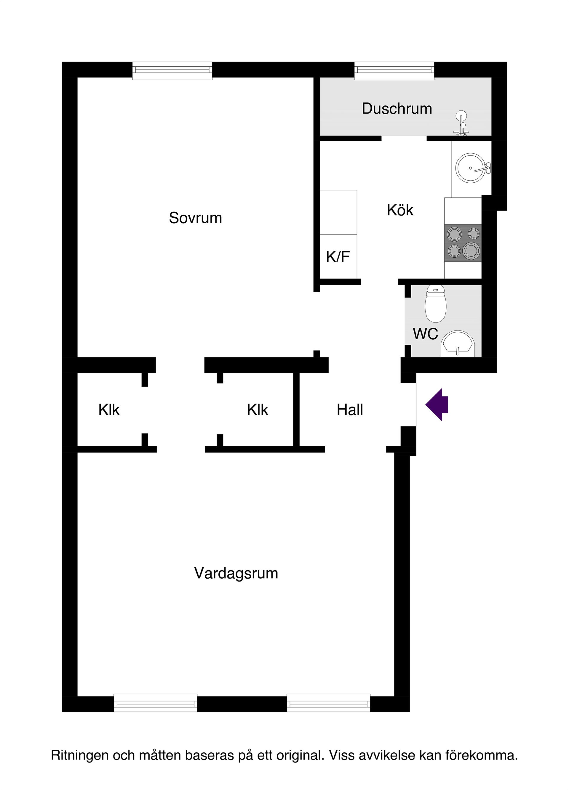 Bostadsrätt, Salagatan 43A, Fålhagen, Uppsala