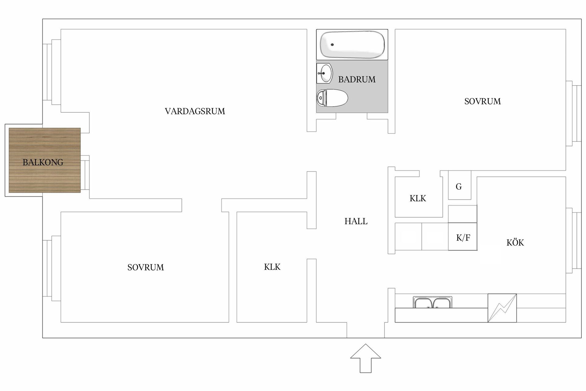 Bostadsrätt, Skolvägen 8C, Mölnlycke - Centrum, Härryda