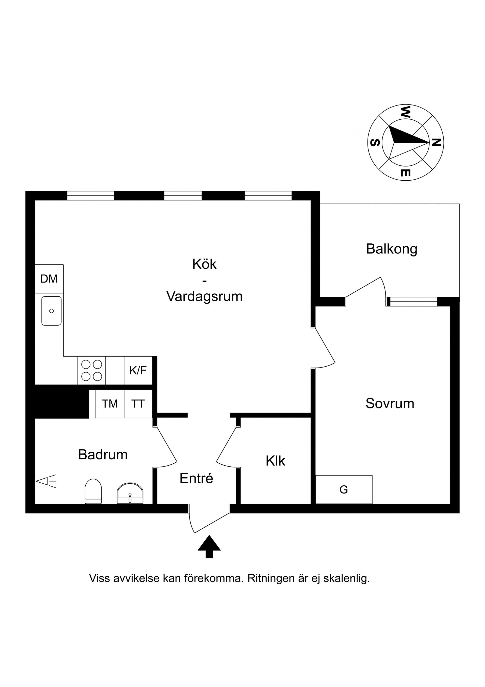 Bostadsrätt, Sveagatan 20A, Centrum, Varberg