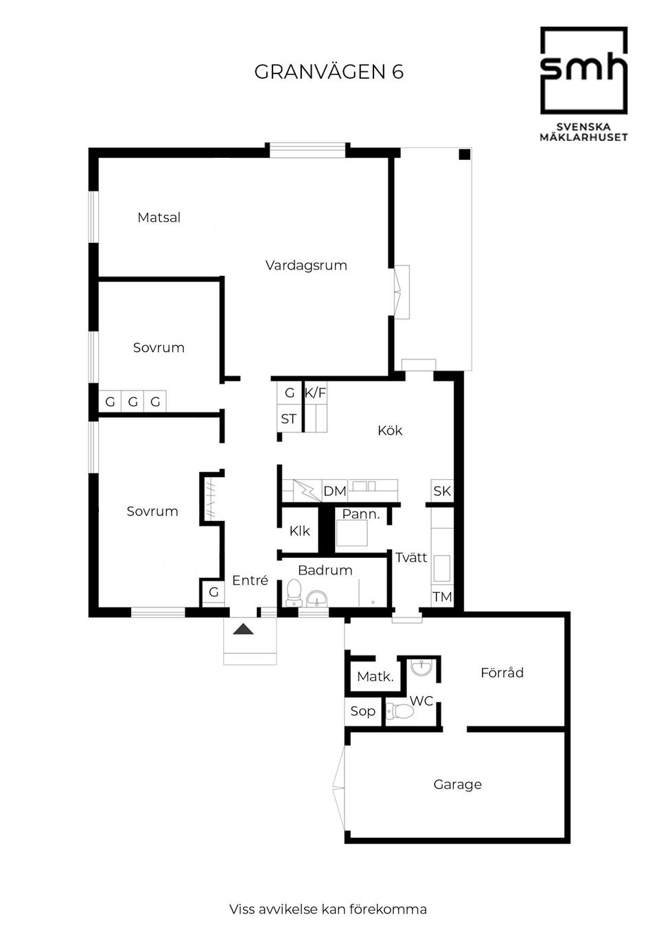 Villa, Granvägen 6, Häljarp, Landskrona