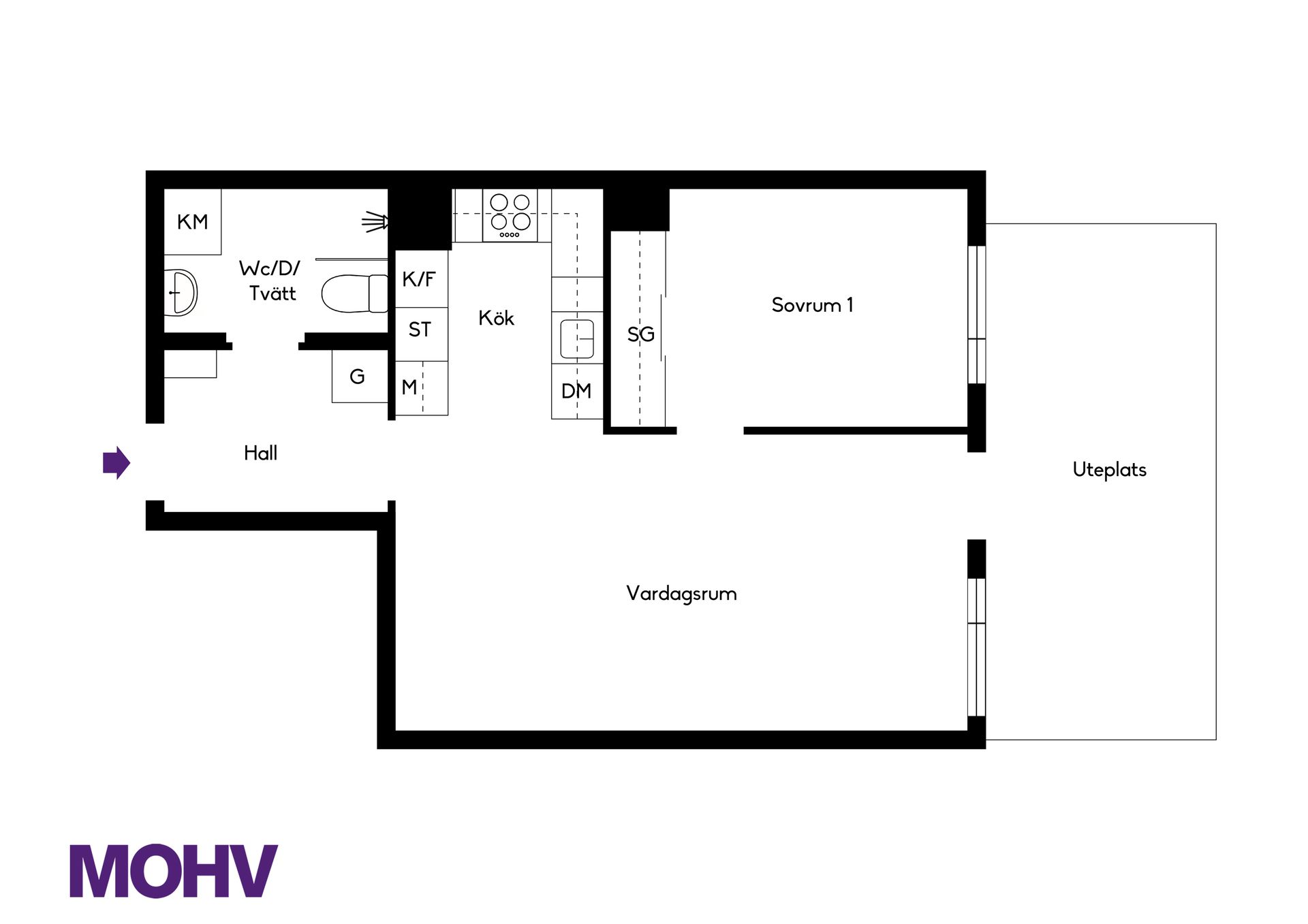 Bostadsrätt, Dansbanevägen 3, Söra, Österåker