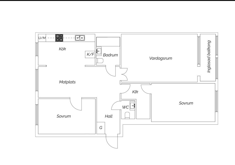 Bostadsrätt, Grönvägen 5D, Arlöv, Burlöv