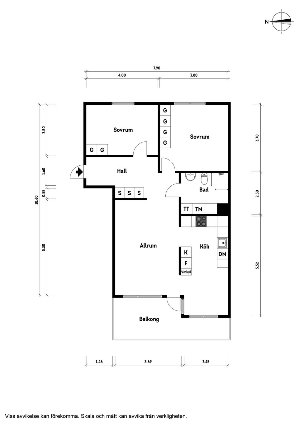 Bostadsrätt, Mor Eleonoras väg 6, Björkris, Kungsbacka