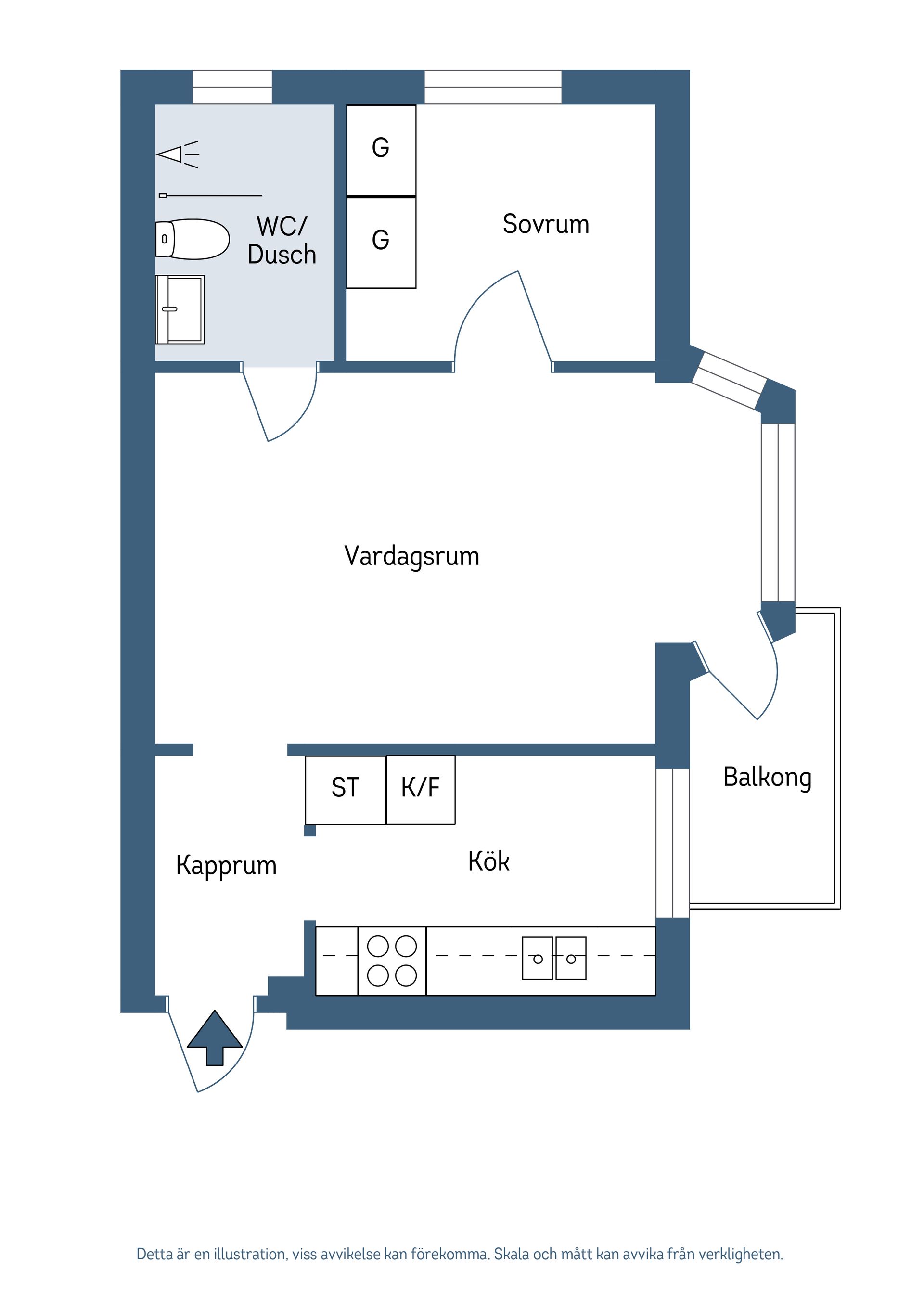 Bostadsrätt, Tränggatan 10, Norrmalm, Skövde