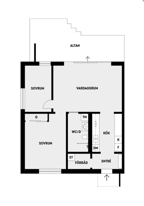 Bostadsrätt, BYLE ALLÉ 3 LGH 1001, Byle, Täby