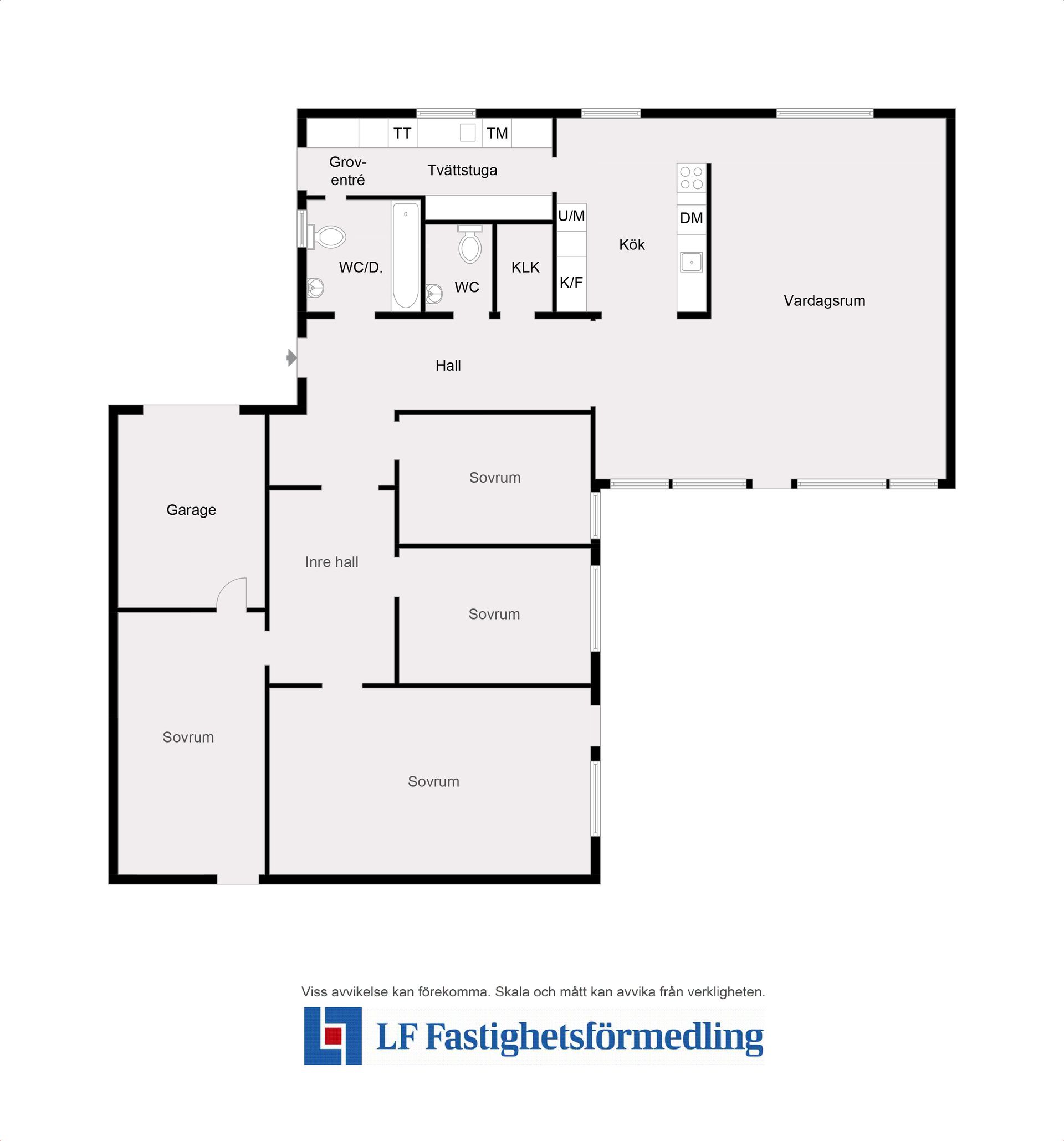 Villa, Radhus, Länkvägen 12, Apoteksskogen, Upplands Väsby