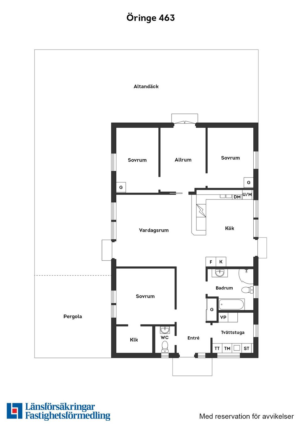 Villa, Öringe 463, Öringe, Laholm