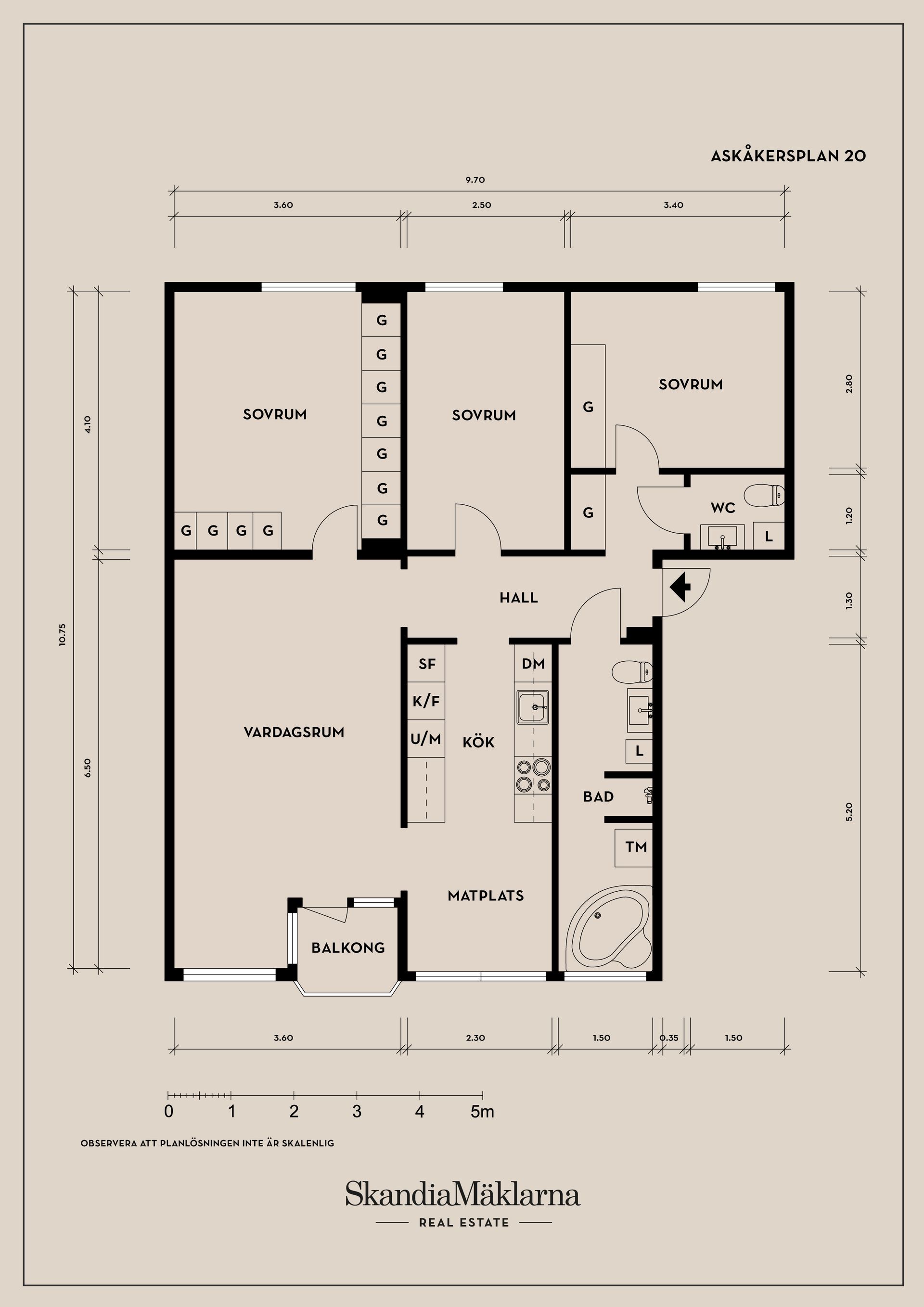 Bostadsrätt, Askåkersplan 20, Askim, Göteborg