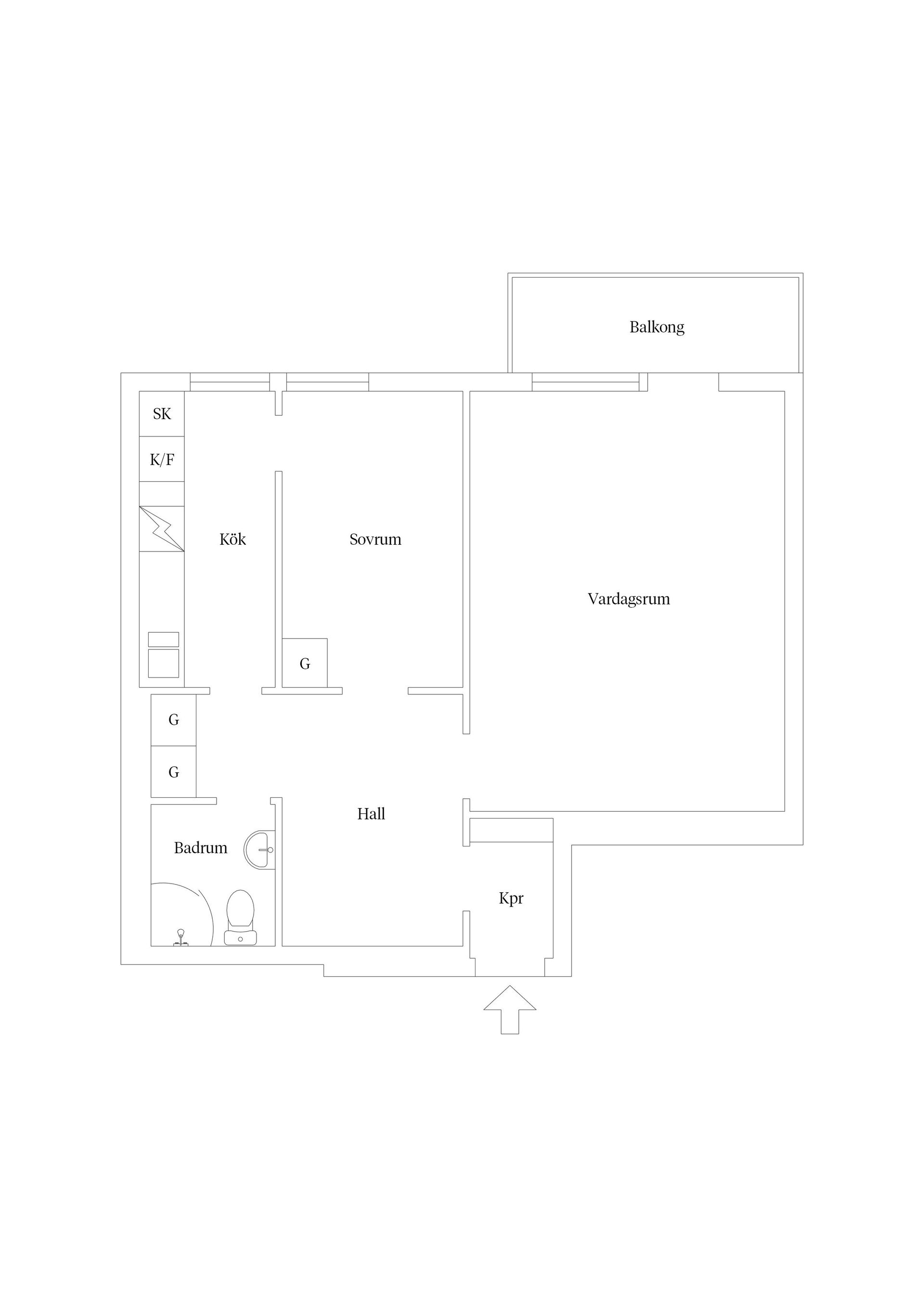 Bostadsrätt, Odensgatan 4A, Främre Luthagen, Uppsala