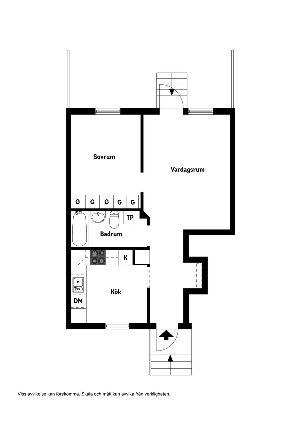 Bostadsrätt, Stenkumlaväg 12D, Visby - Söder, Gotland