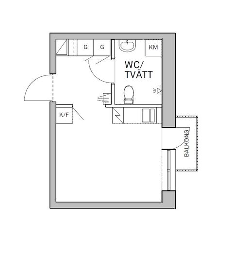 Bostadsrätt, Östsvängen 1C, Valla, Linköping