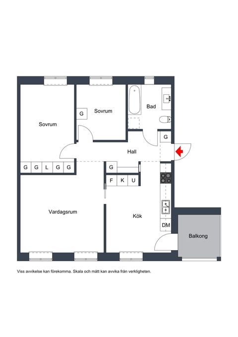 Bostadsrätt, Bastionsgatan 31, Stumholmen, Karlskrona