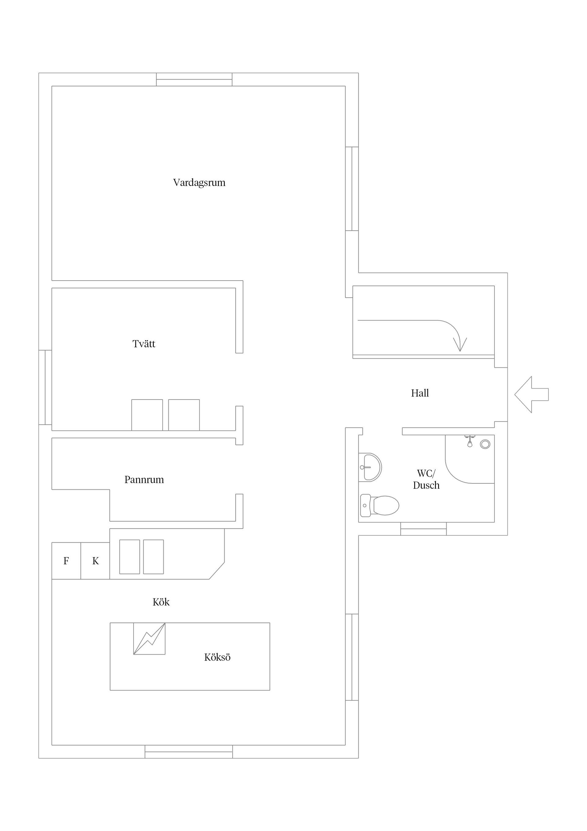 Villa, Yttervik 345, Yttervik & Båtvik, Skellefteå