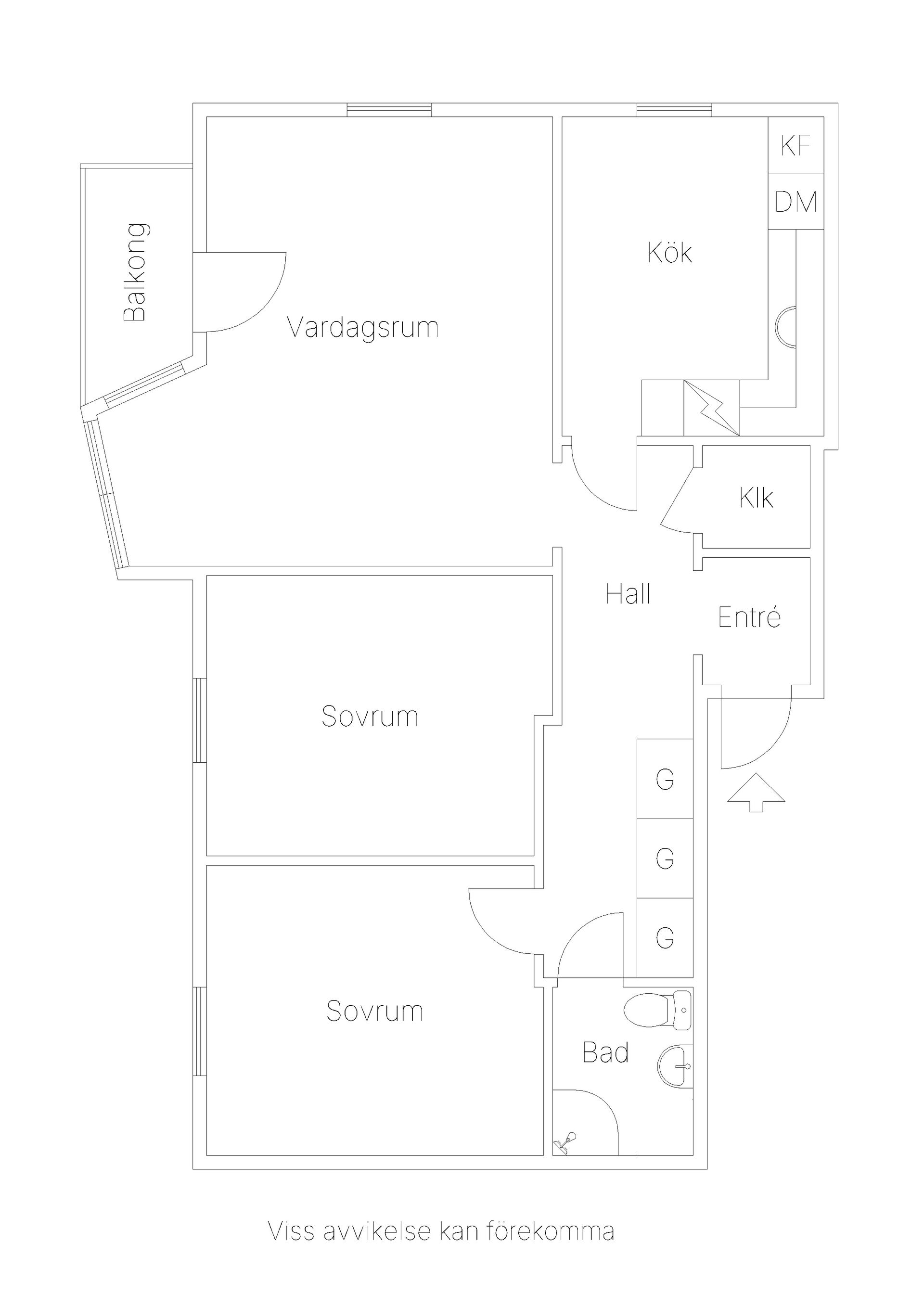 Bostadsrätt, Hornsgatan 26B, Frösön - Hornsberg, Östersund