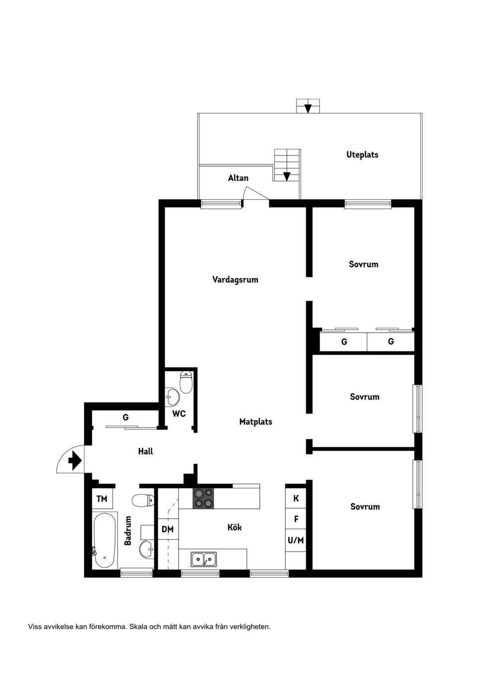 Bostadsrätt, Vandrarvägen 7B, Frösön, Östersund