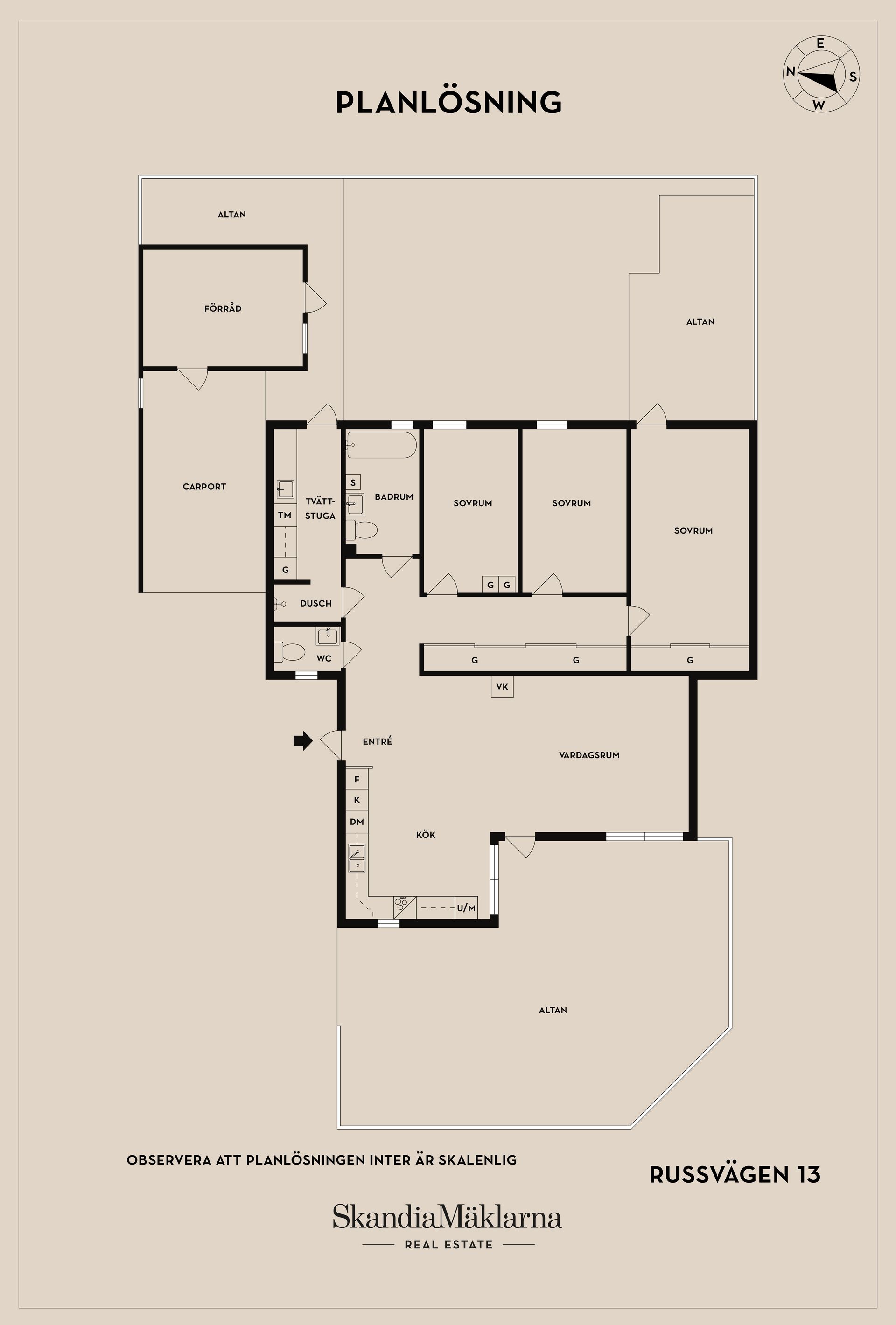 Villa, Russvägen 13, Laröd, Helsingborg