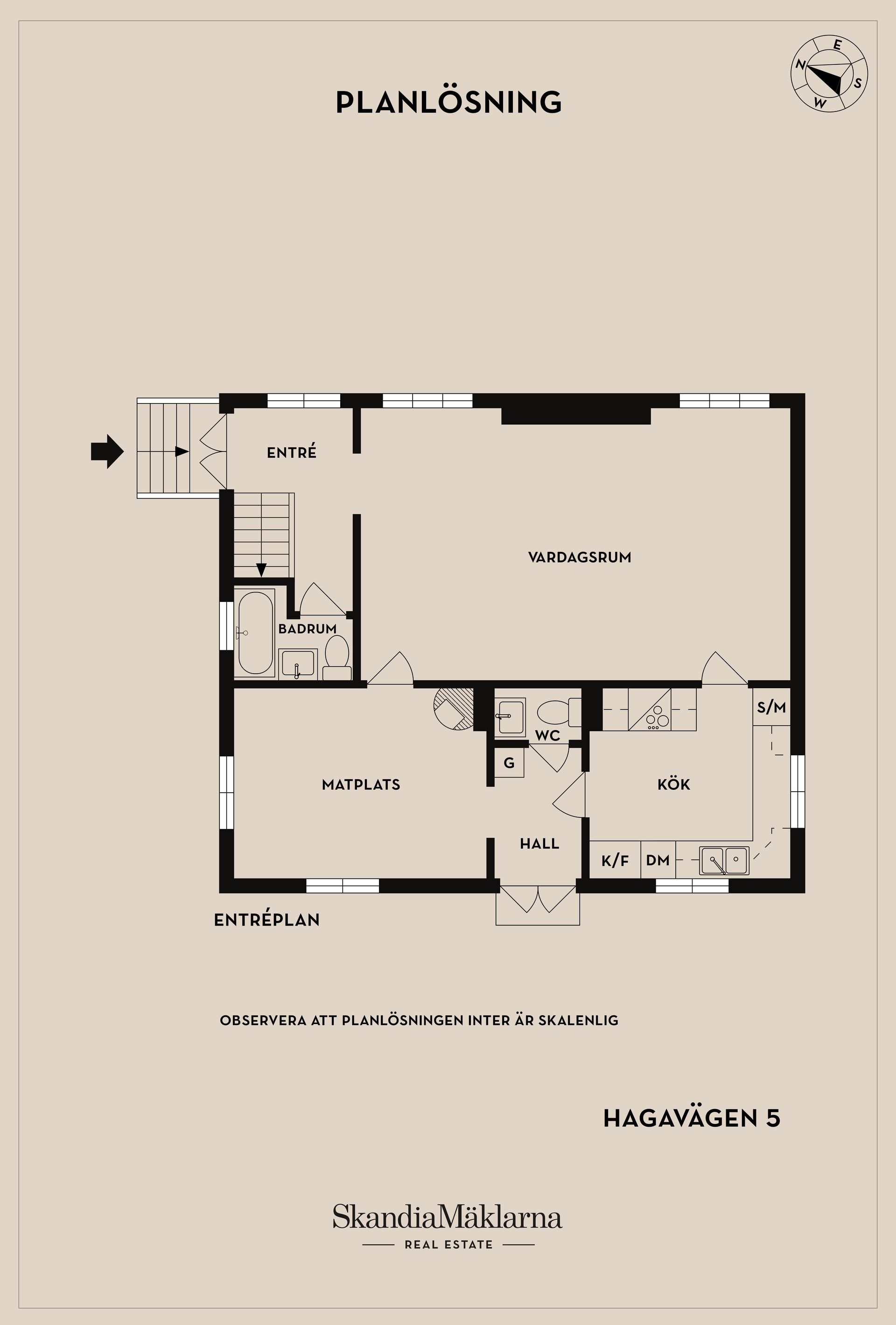 Villa, Hagavägen 5, Arild, Höganäs