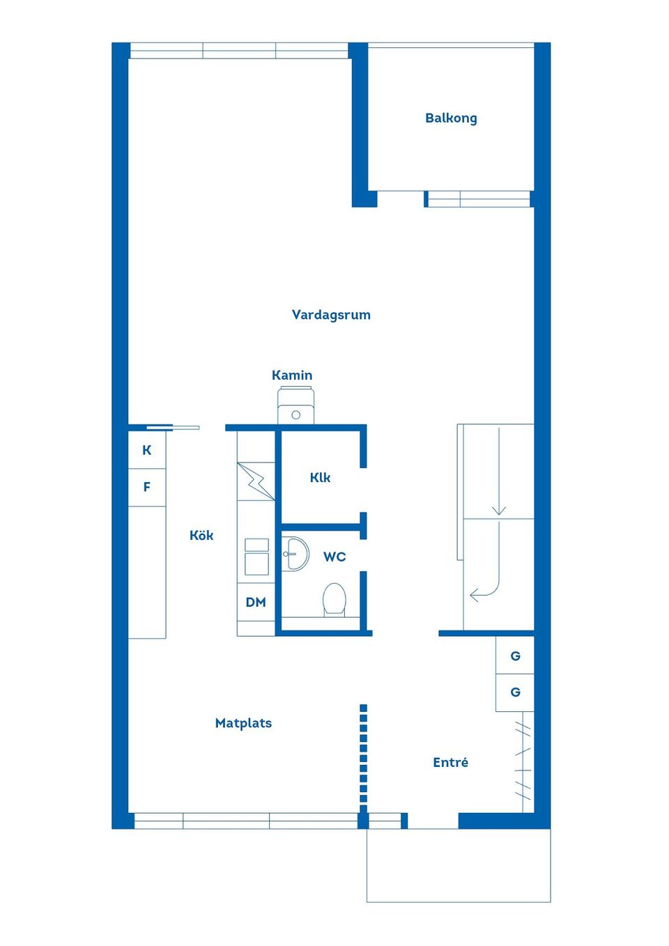 Villa, Trappstigen 4, Kyrkbacken, Falun
