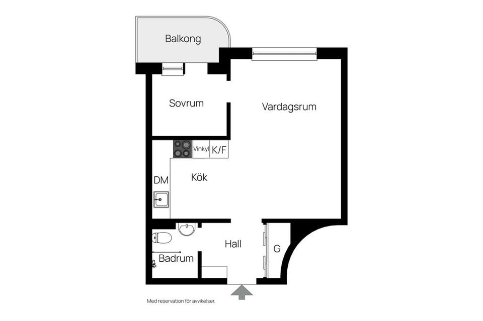Bostadsrätt, Kungsbro Strand 21, 3 tr, Kungsholmen / City, Stockholm