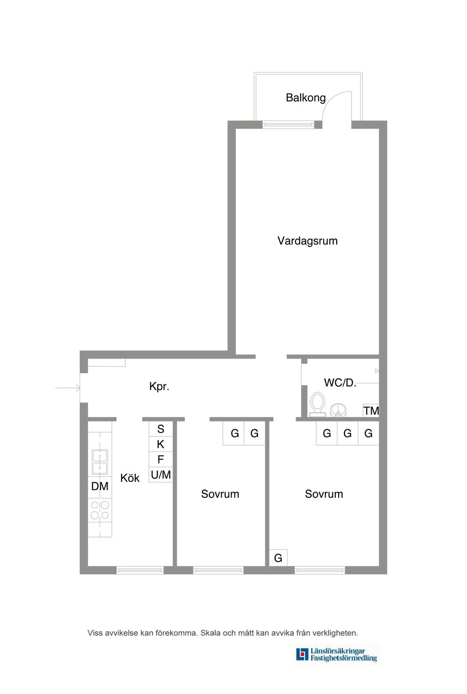 Bostadsrätt, Gunnilbogatan 6A, Malmaberg, Västerås