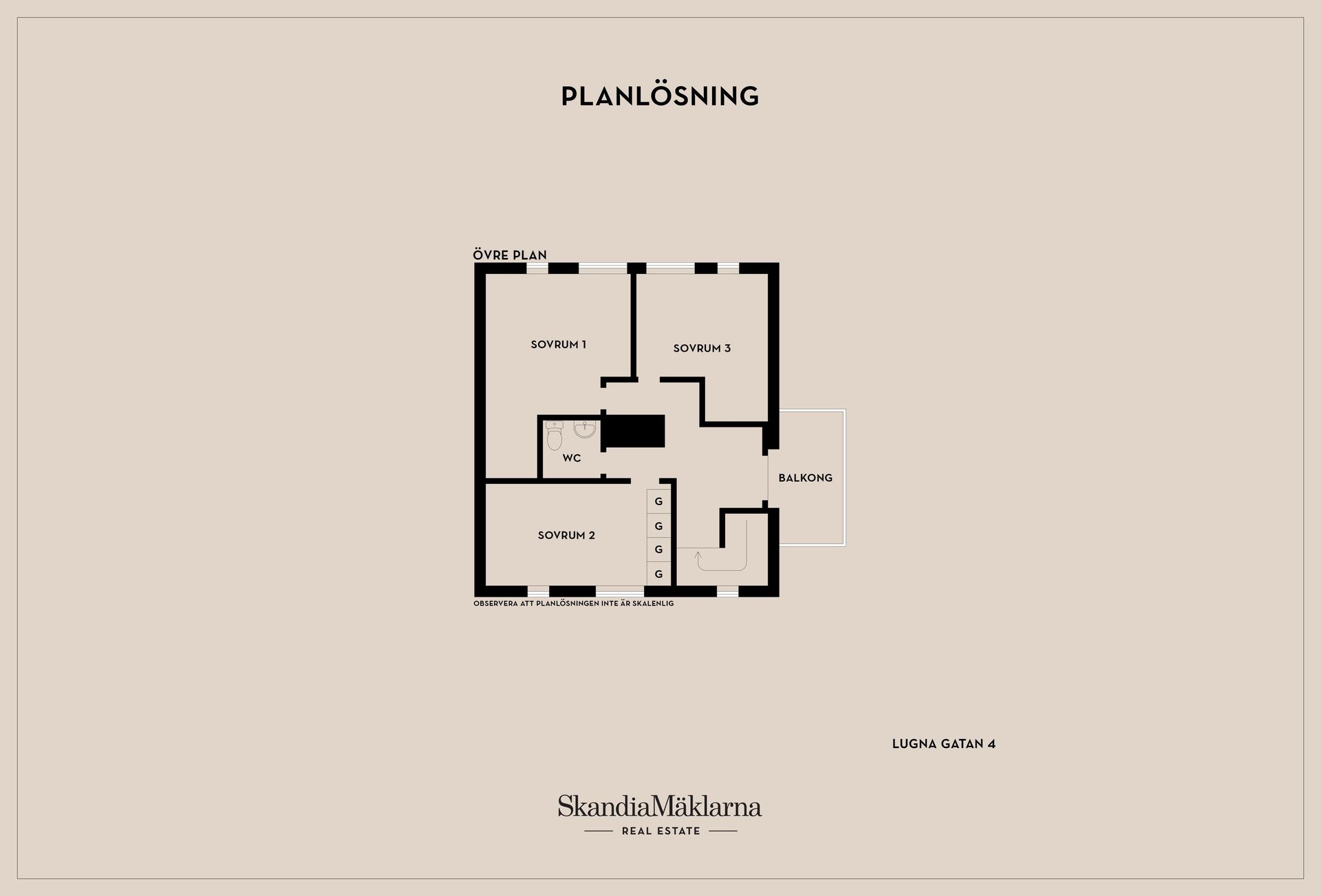 Villa, Lugna gatan 4, Södermalm, Skövde