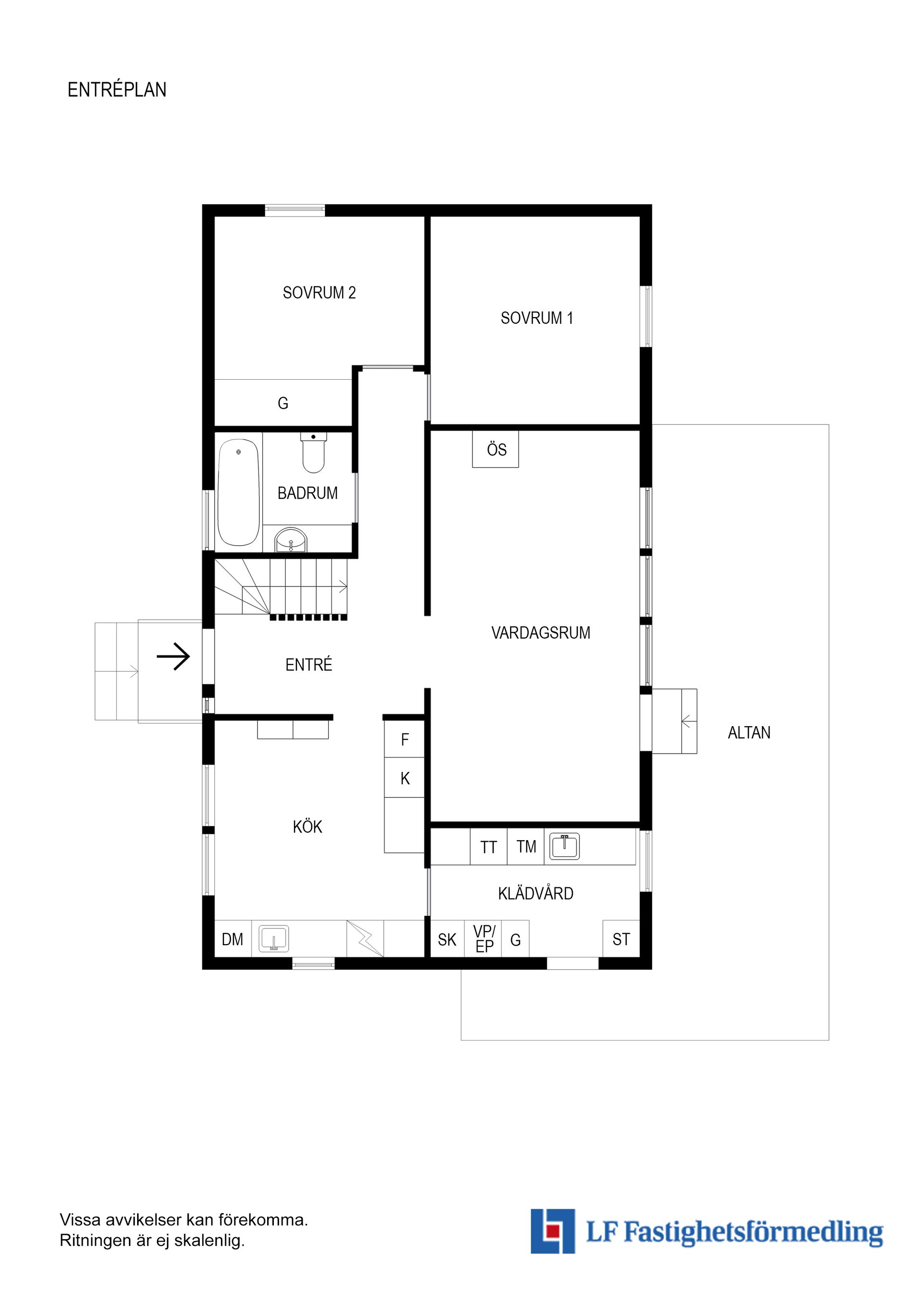 Villa, Båtsmansvägen 44B, Törnskogen, Sollentuna