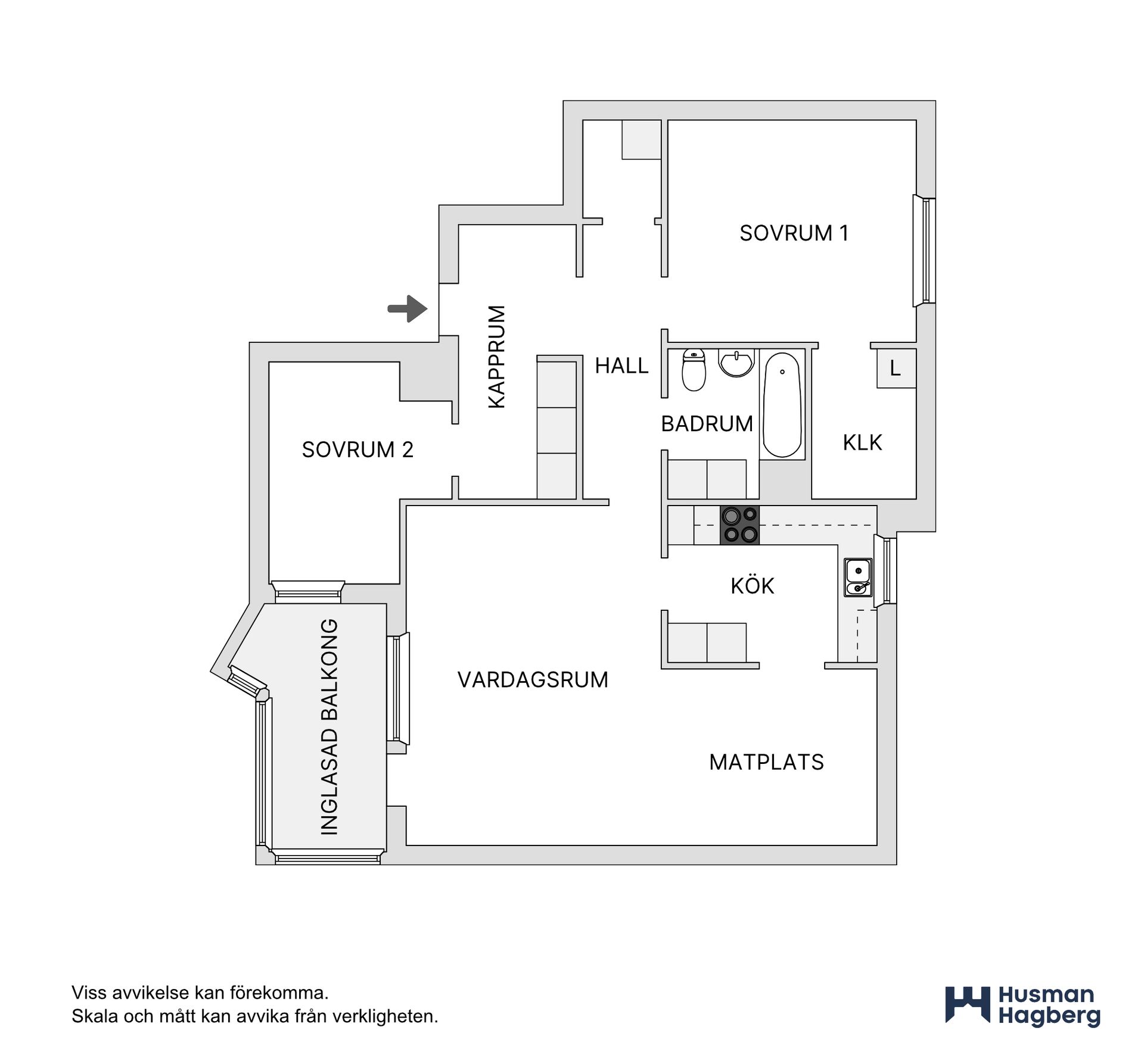 Bostadsrätt, Stävgränd 83, Ersboda, Umeå