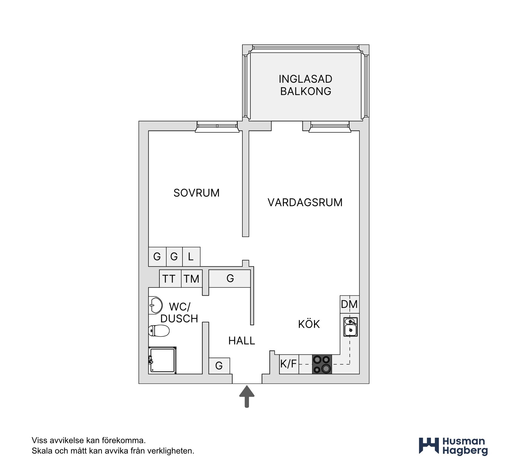 Bostadsrätt, Sandåkersgatan 6, Sandåkern, Umeå