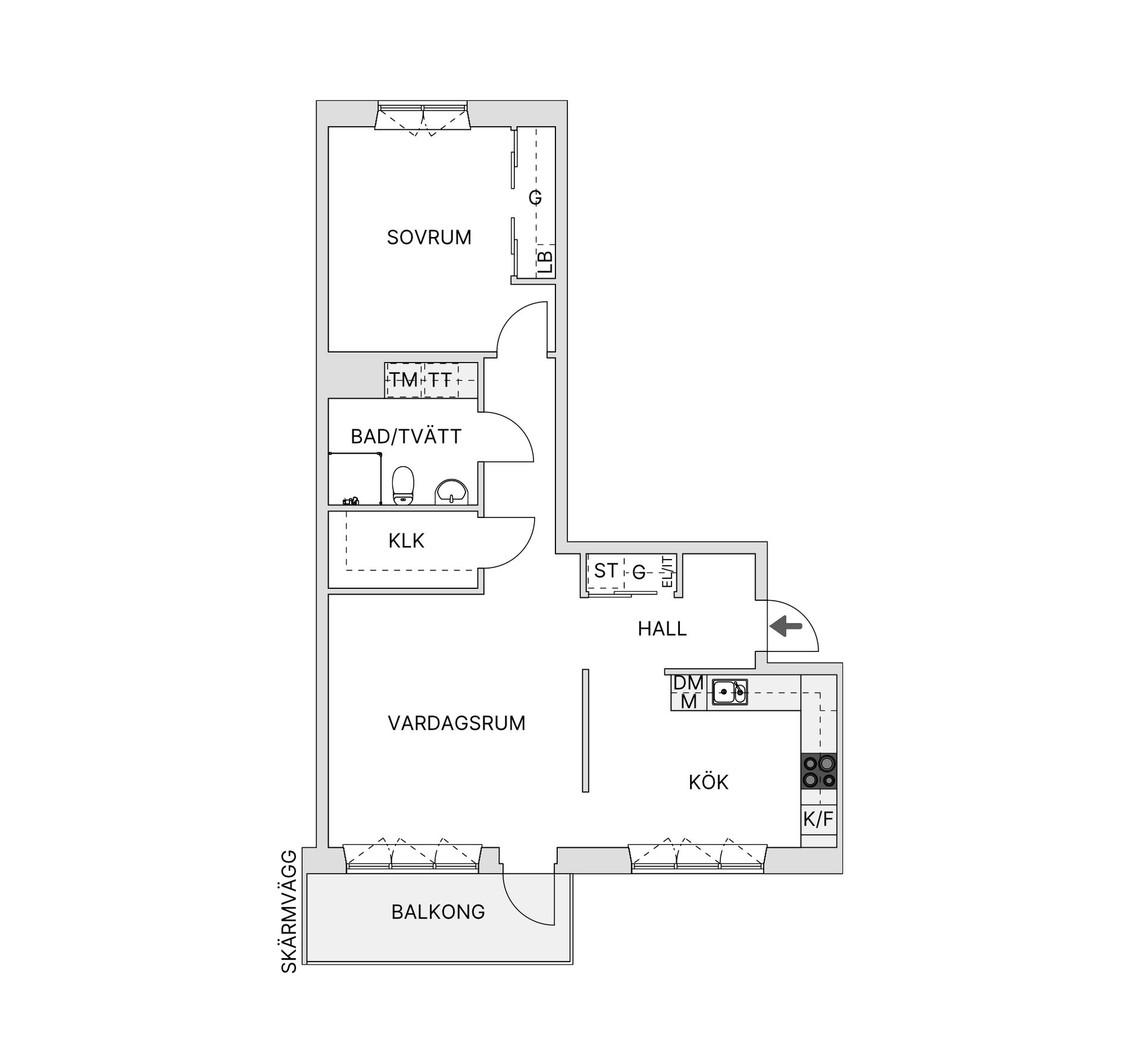 Bostadsrätt, Ebbe Lieberathsgatan 14B, Almedal/Johanneberg, Göteborg
