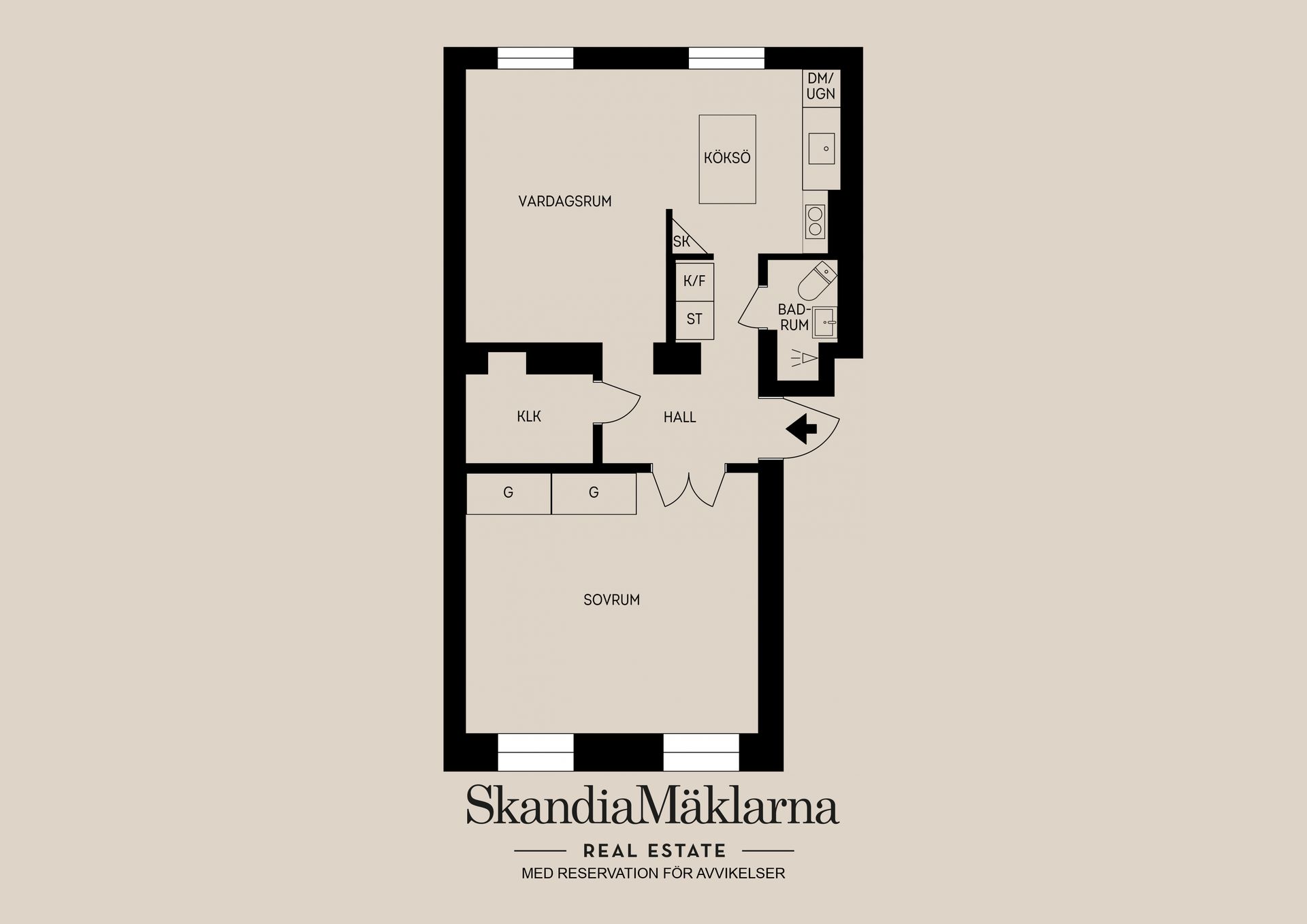 Bostadsrätt, Salagatan 45A, Fålhagen, Uppsala