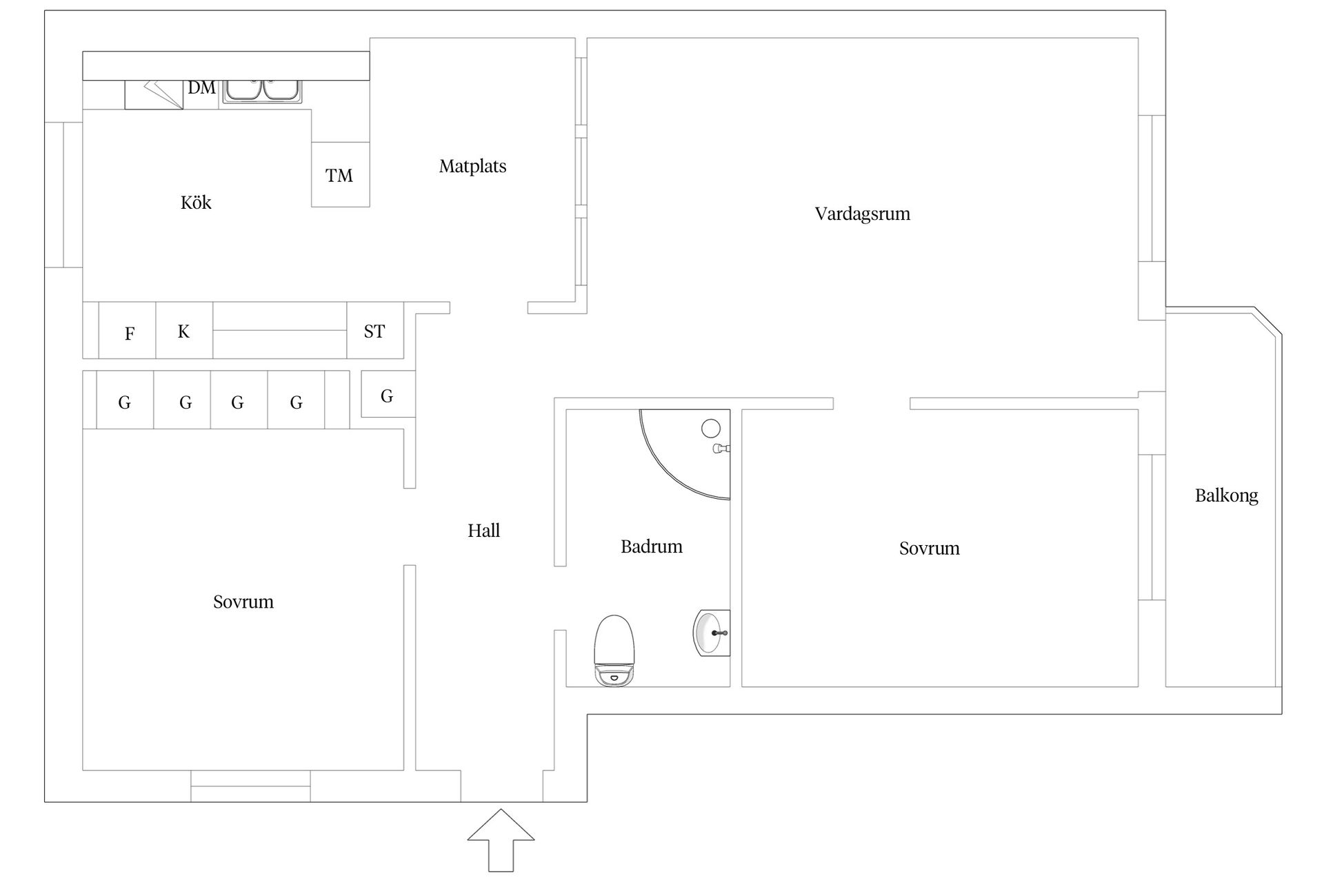 Bostadsrätt, Barnhemsgatan 42, Sjöbo, Borås
