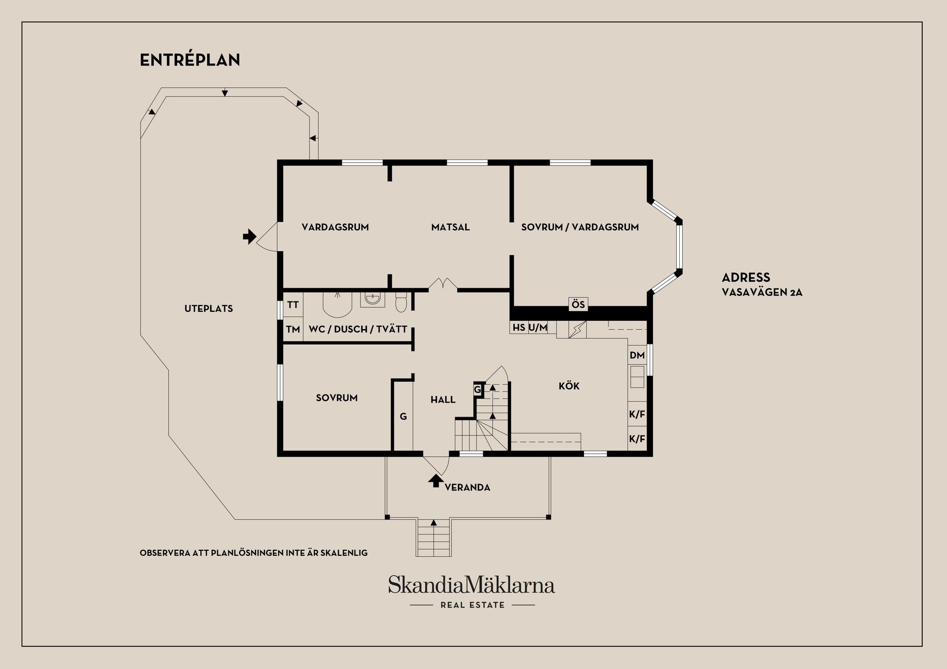 Villa, Vasavägen 2A, Danderyd