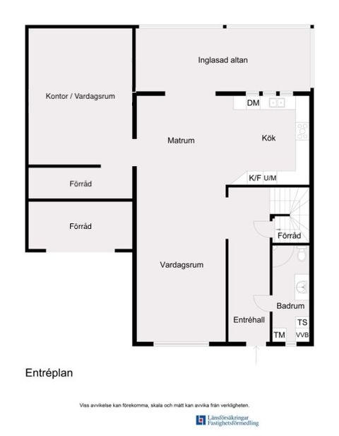 Villa, Radhus, Vattenmåravägen 60, Sjukyrkoberget, Upplands Väsby