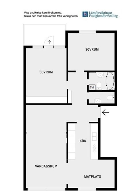 Bostadsrätt, Åkerbyvägen 356, 3tr, Täby Centrum, Täby
