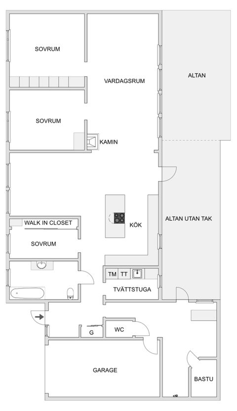 Villa, Åkerbärsstigen 4, Djuptjärn, Kalix