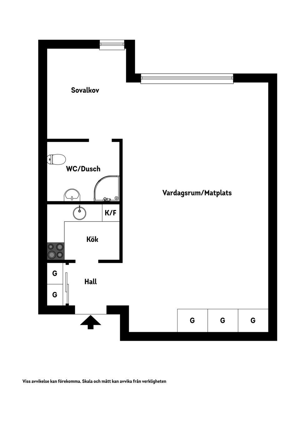 Bostadsrätt, Kungsklippan 11, Kungsholmen, Stockholm