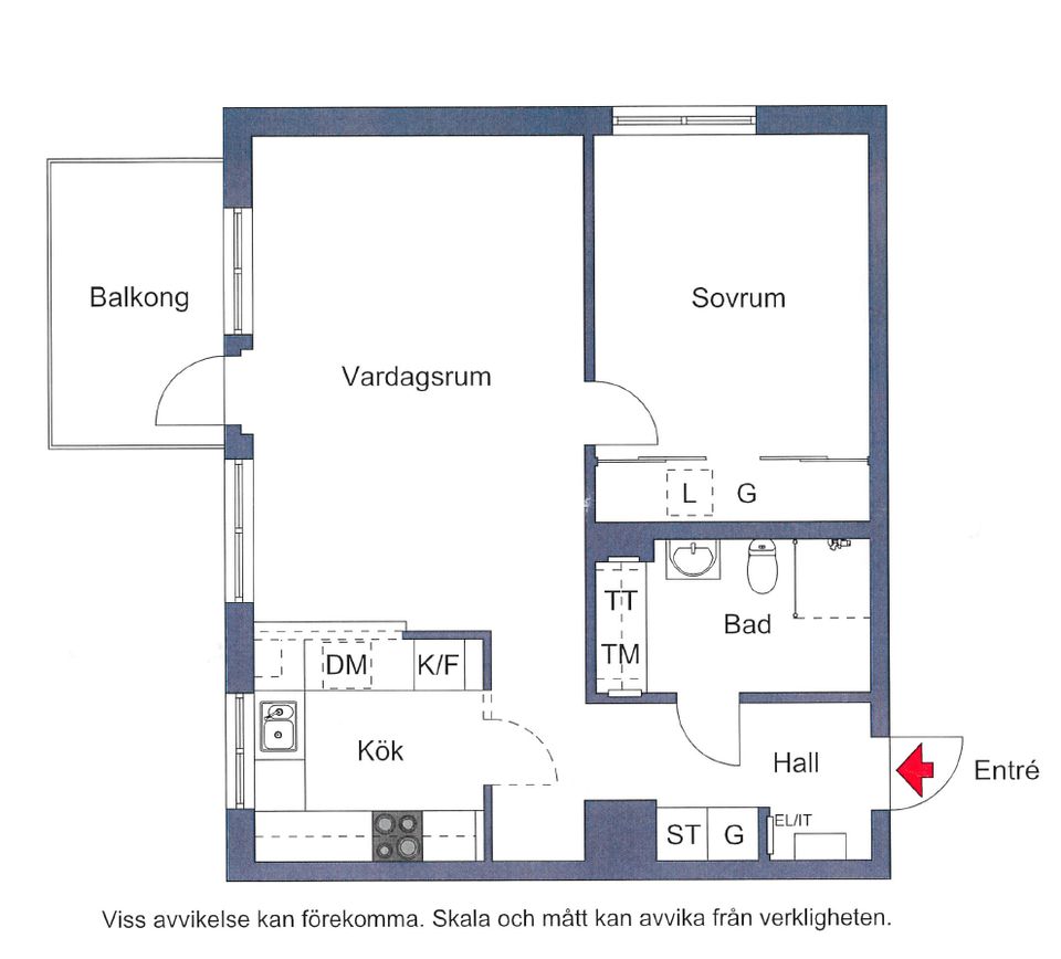 Bostadsrätt, Spikskogatan 16, Älvsjö, Stockholm