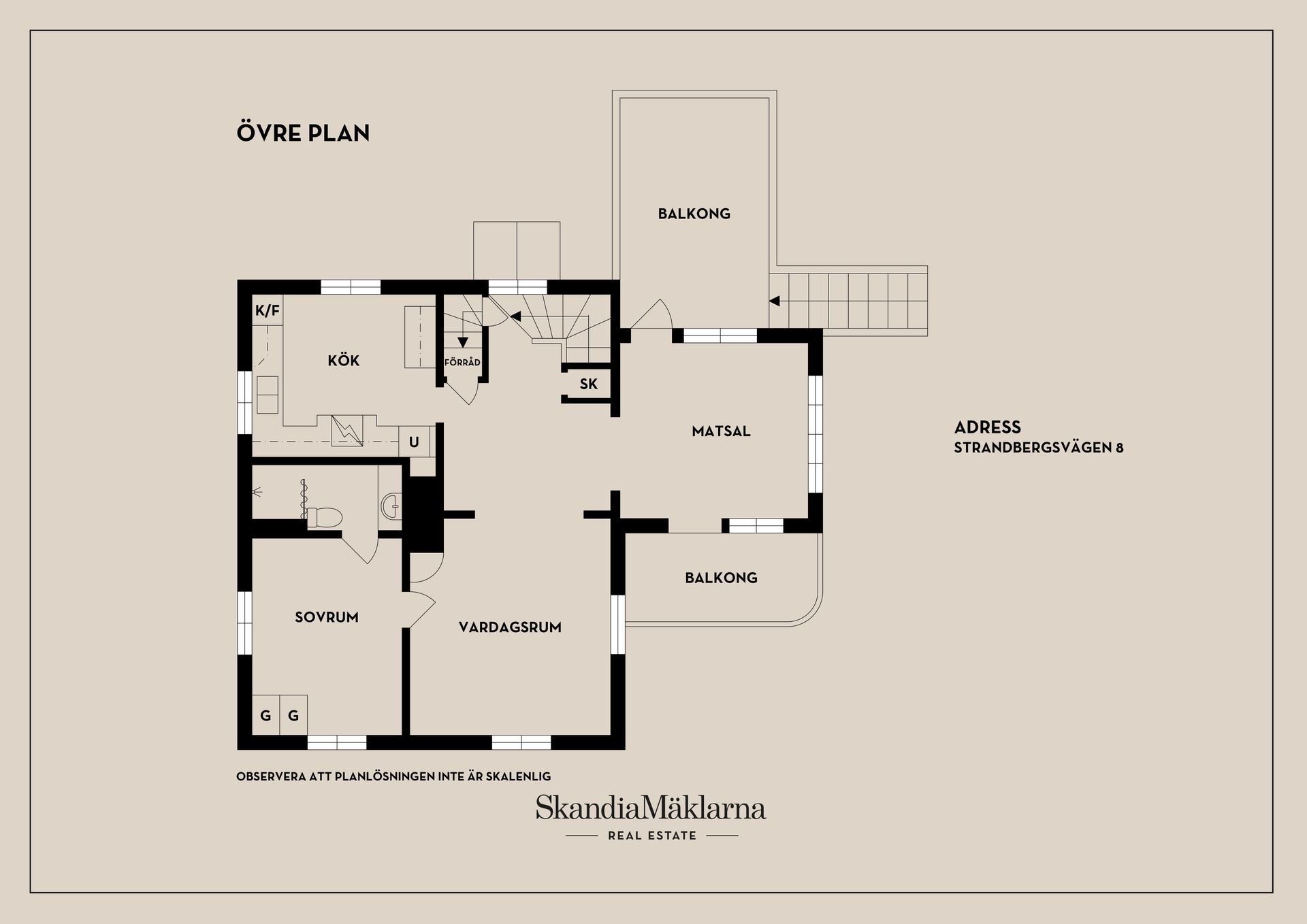 Villa, Strandbergsvägen 8, Nyköping