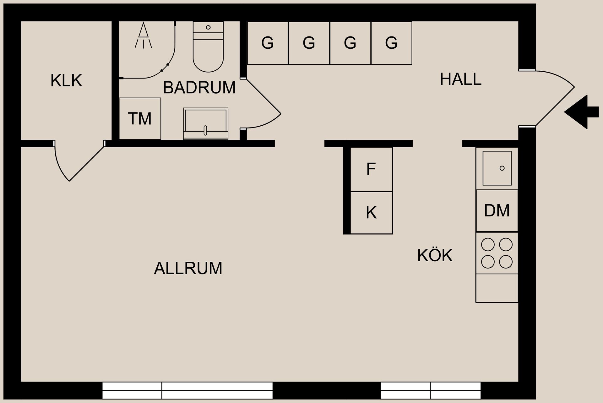 Bostadsrätt, Nelinsgatan 22, Centralt, Söder, Norrköping