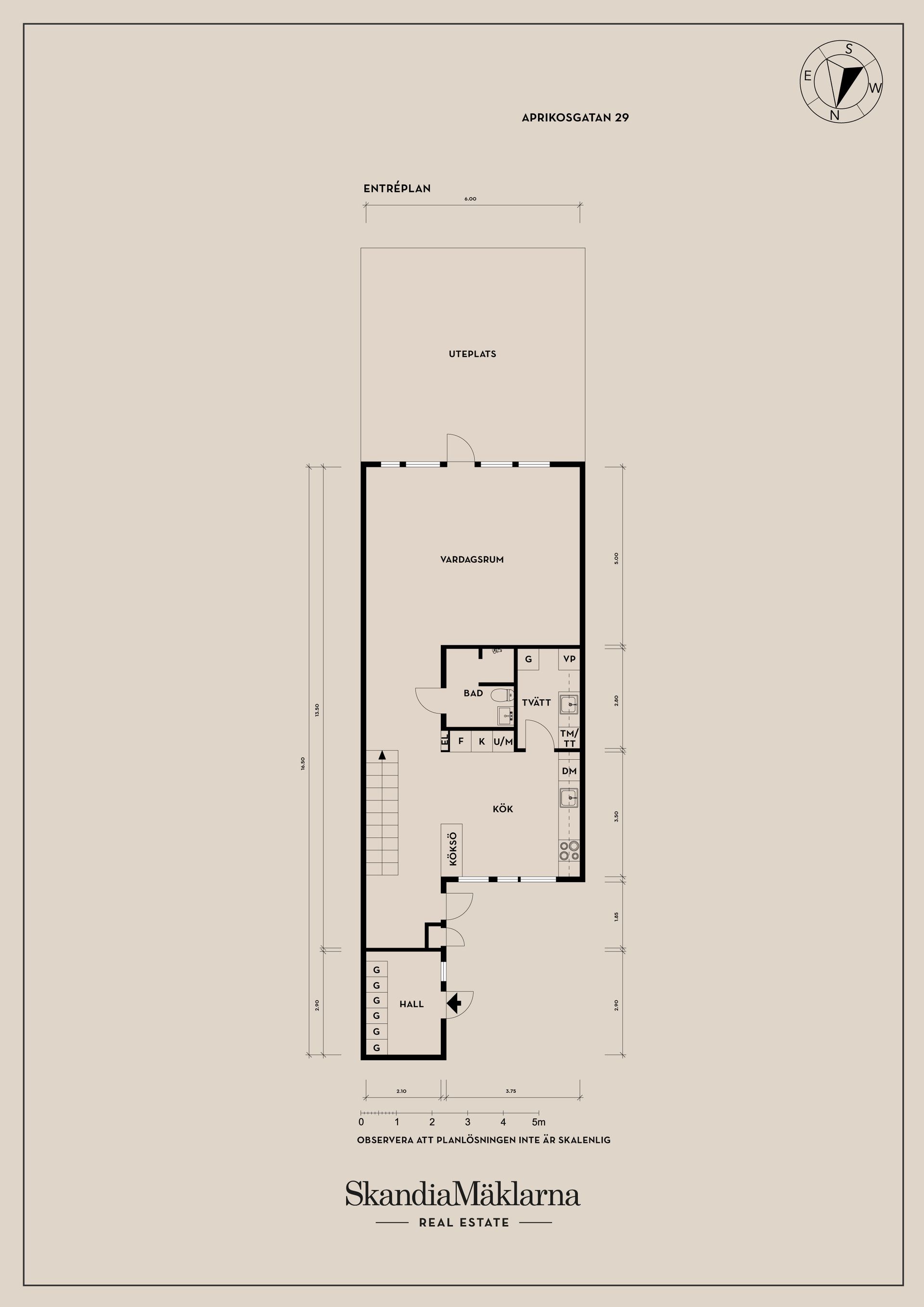Radhus, Aprikosgatan 29, Fiskebäck, Göteborg