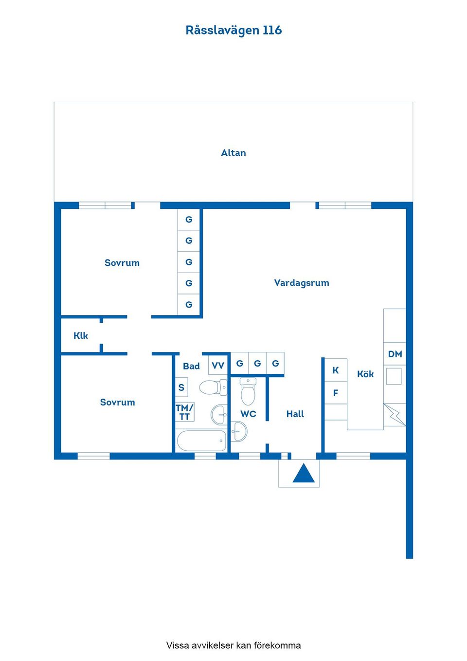 Bostadsrätt, Radhus, Råsslavägen 116, Krokek, Norrköping