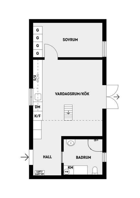 Bostadsrätt, Bergsjövägen 7A, Kårsta, Vallentuna