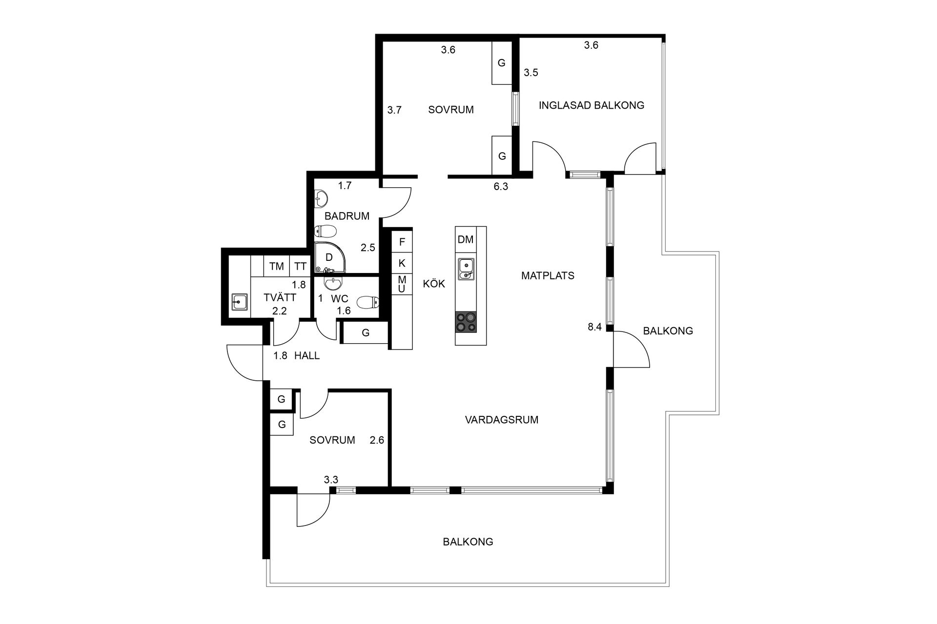 Bostadsrätt, Korsebergsvägen 3B, Nabbensberg, Vänersborg