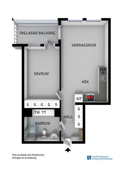 Bostadsrätt, Lotta Svärds Gränd 3, Hägersten / Fruängen, Stockholm