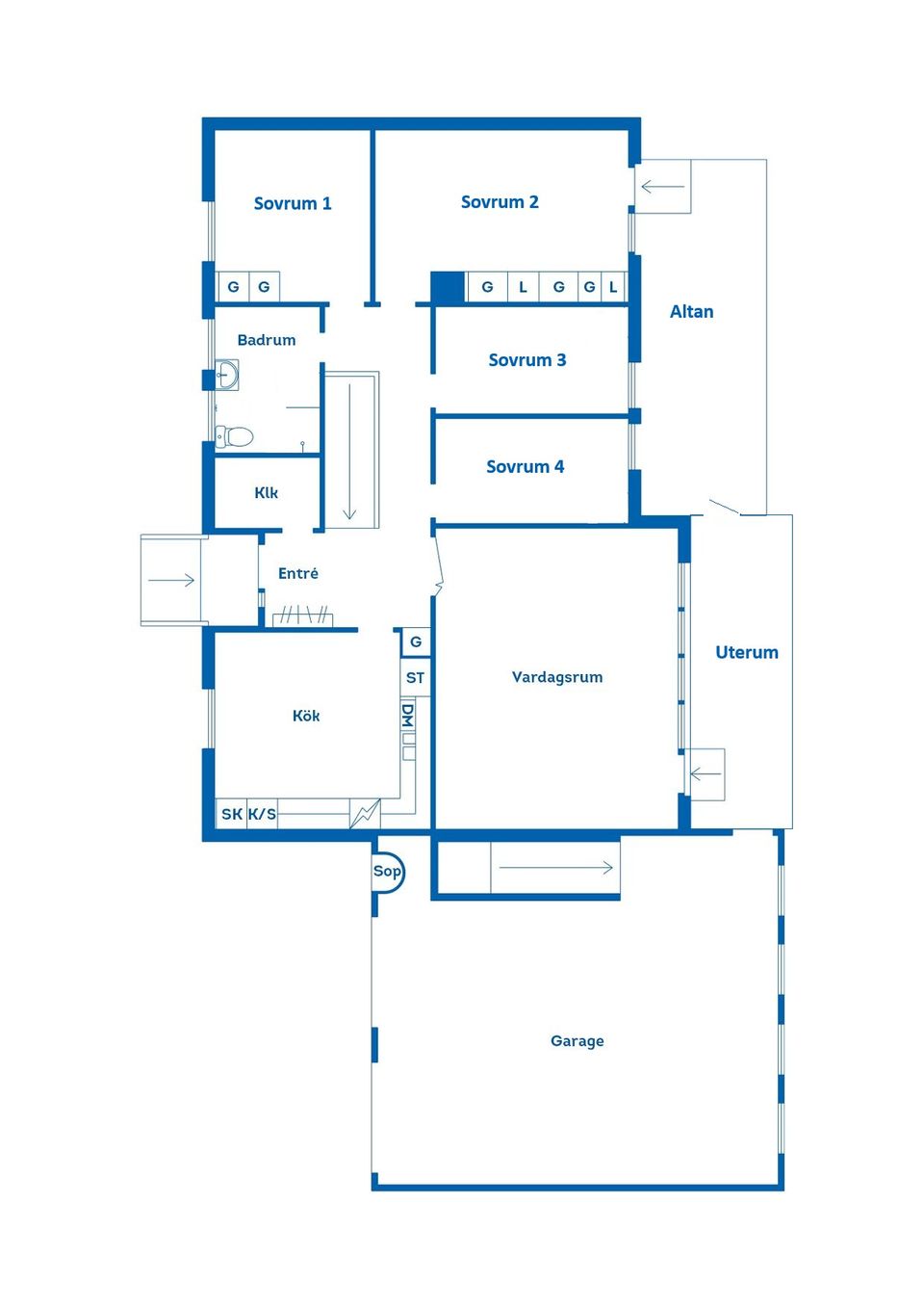 Villa, Björkvägen 2, Bullaren, Tanum