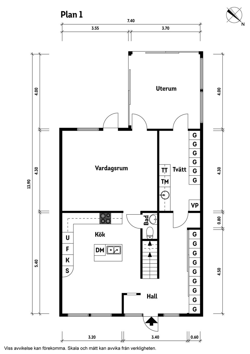 Villa, Radhus, Cinnobergatan 5, Åkered, Göteborg