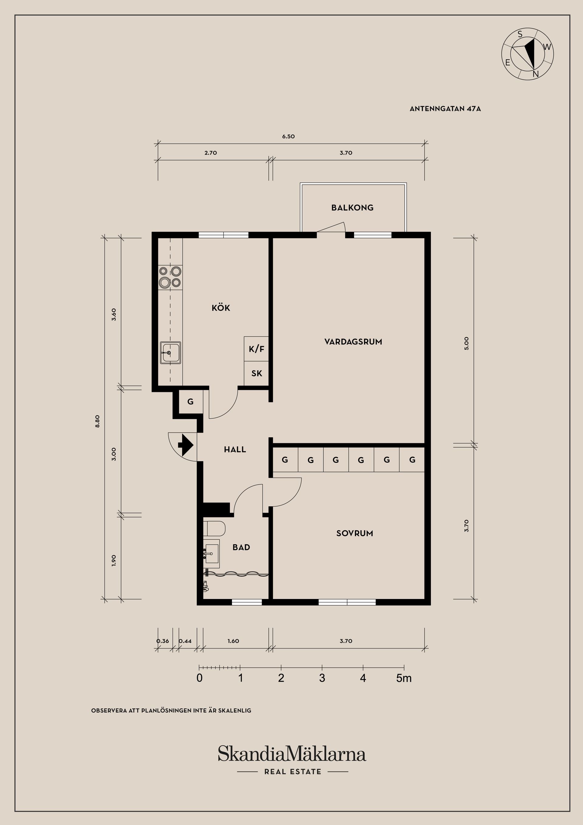 Bostadsrätt, Antenngatan 47A, Järnbrott, Göteborg