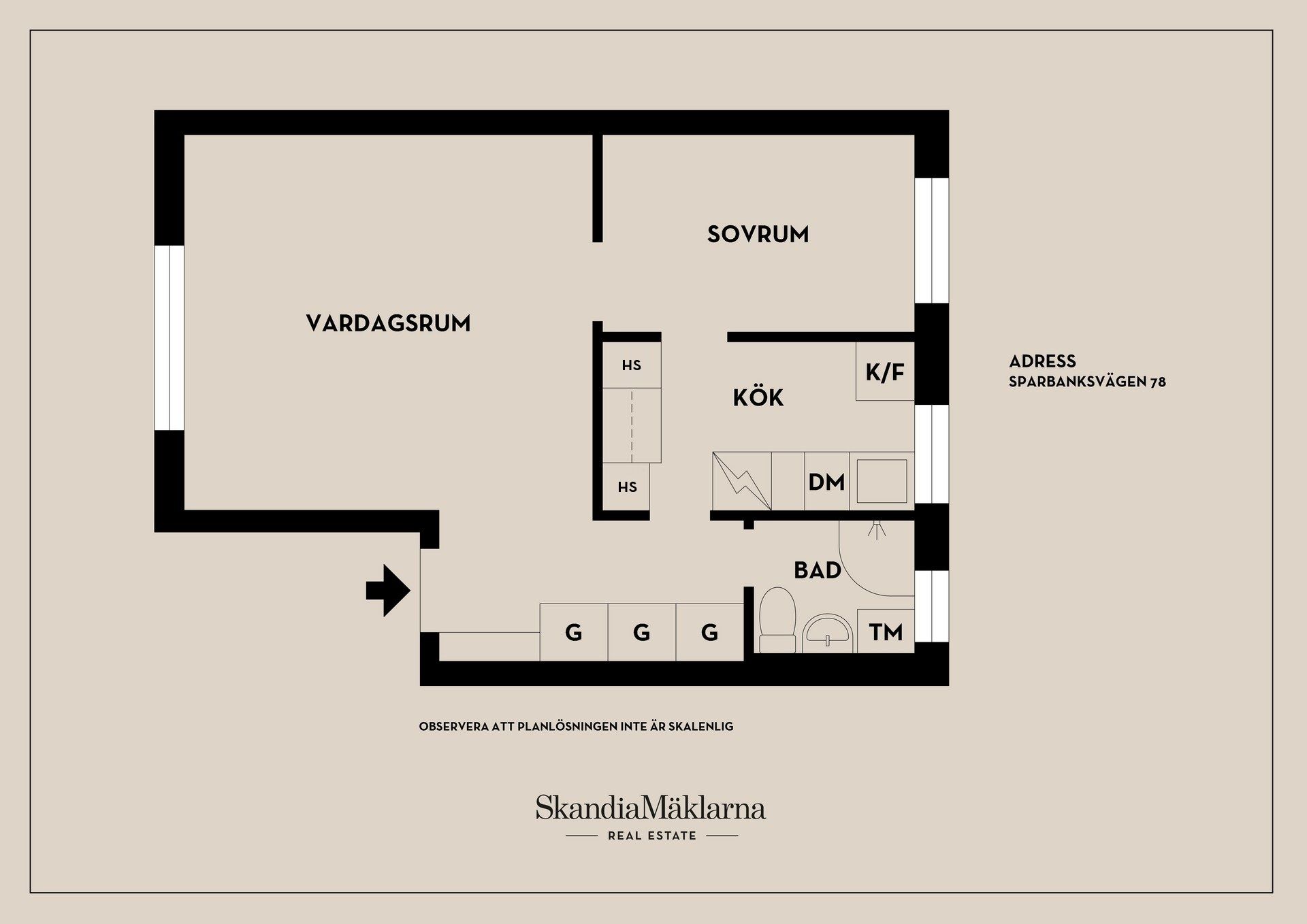Bostadsrätt, Sparbanksvägen 78, Hägerstensåsen, Stockholm