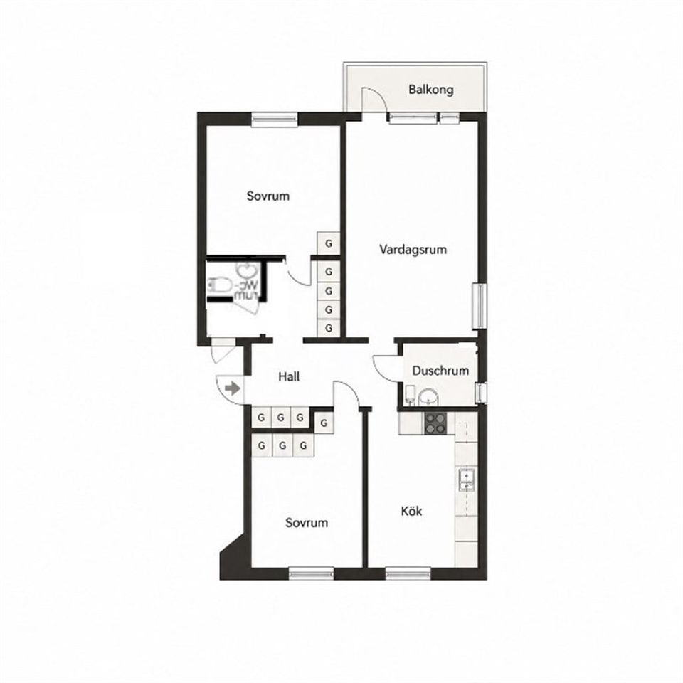 Bostadsrätt, Brännavägen 25, Geresta / Härnön, Härnösand