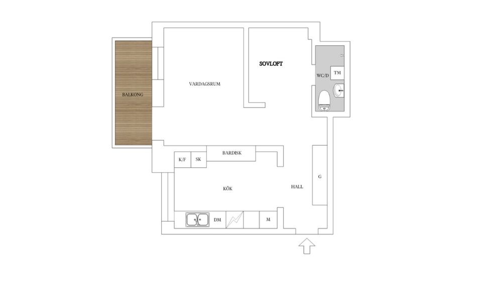 Bostadsrätt, Fridhemsgatan 68A, 2tr, Kungsholmen - Fridhemsplan, Stockholm